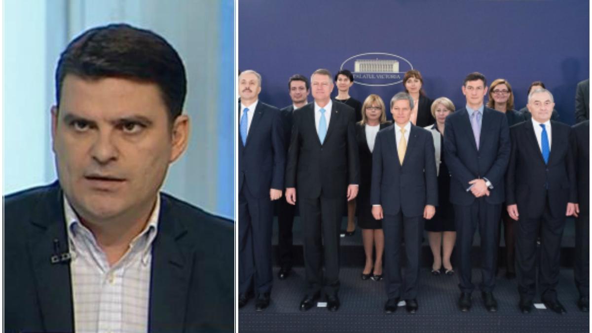 radu tudor despre poza de grup a guvernului ciolos la justitie avem o freza