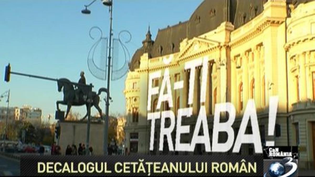 can romania decalogul cetateanului