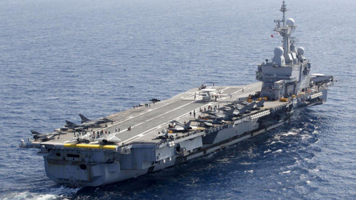 franta portavion statul islamic