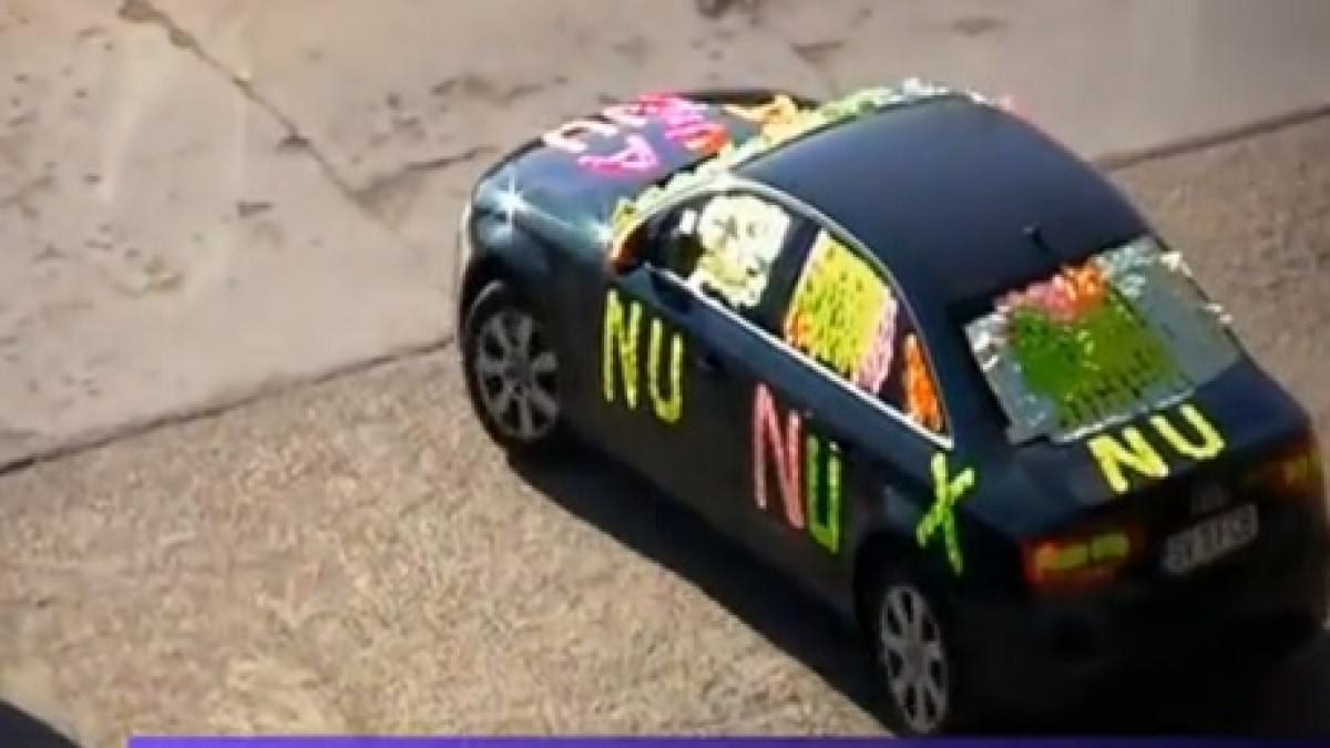 cum a fost pedepsita o soferita din bucuresti pentru ca a parcat aiurea