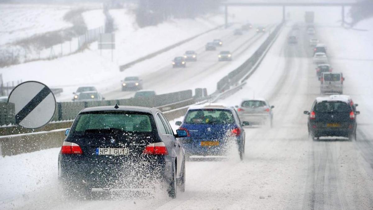 ninge puternic autostrada sibiu orastie e blocata
