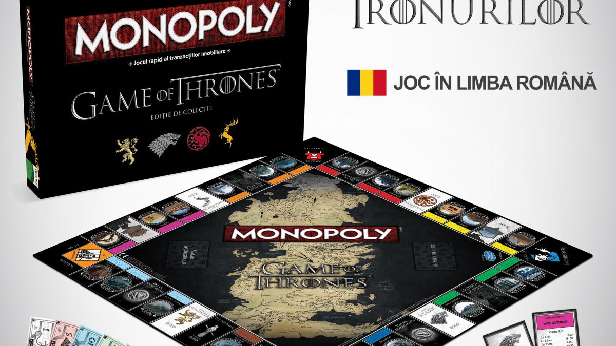premiera in romania monopoly cu tema urzeala tronurilor