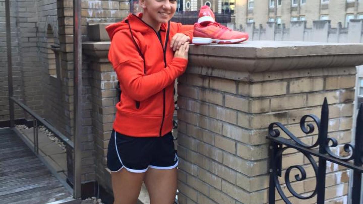 simona halep fotografia cu care si a facut fanii sa zambeasca