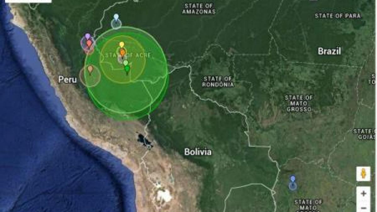 un cutremur puternic a avut loc in brazilia