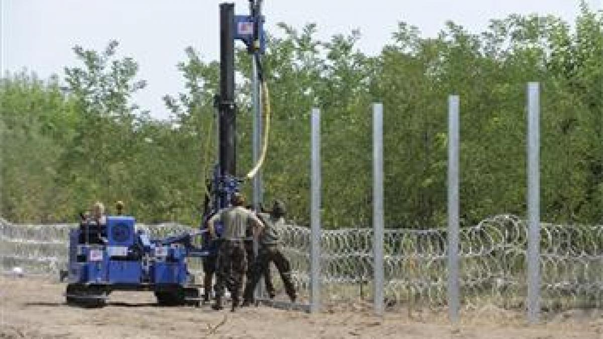 ungaria pregatita gard granita romania
