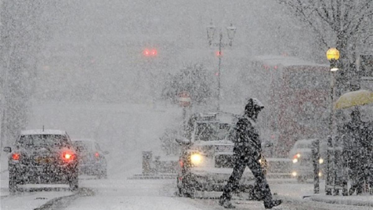 vremea cod galben de ploi si ninsori