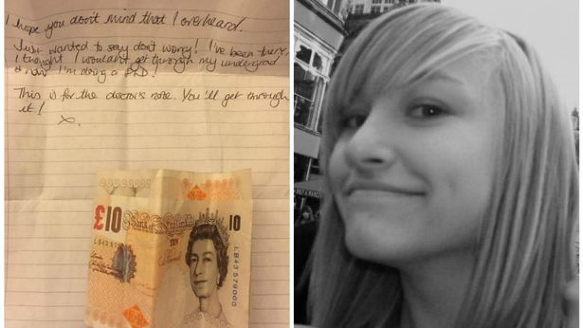 a auzit o vorbind la telefon apoi a facut un gest neasteptat care a impresionat o