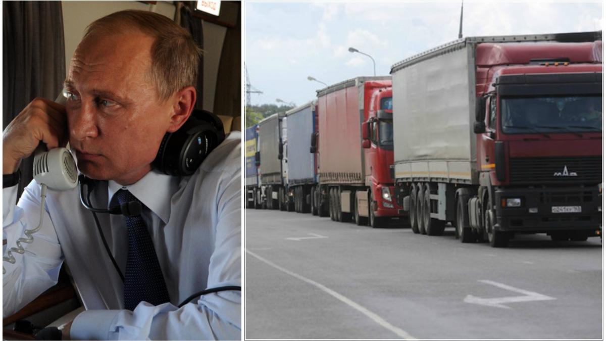 protest fara precedent in rusia sute de camioane se indreapta spre moscova