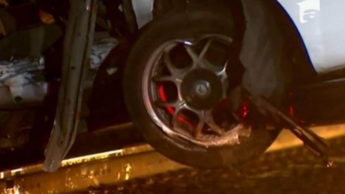 blocat pe sinele de tren un barbat a fost salvat in ultima clipa