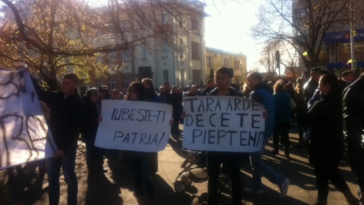 ziua nationala a romaniei protest ploiesti