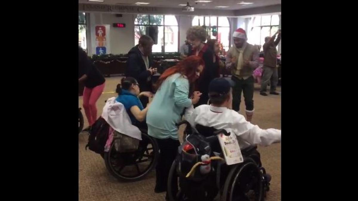 imagini din centrul din san bernardino filmarea postata de twitter cu o zi inainte de atacul armat