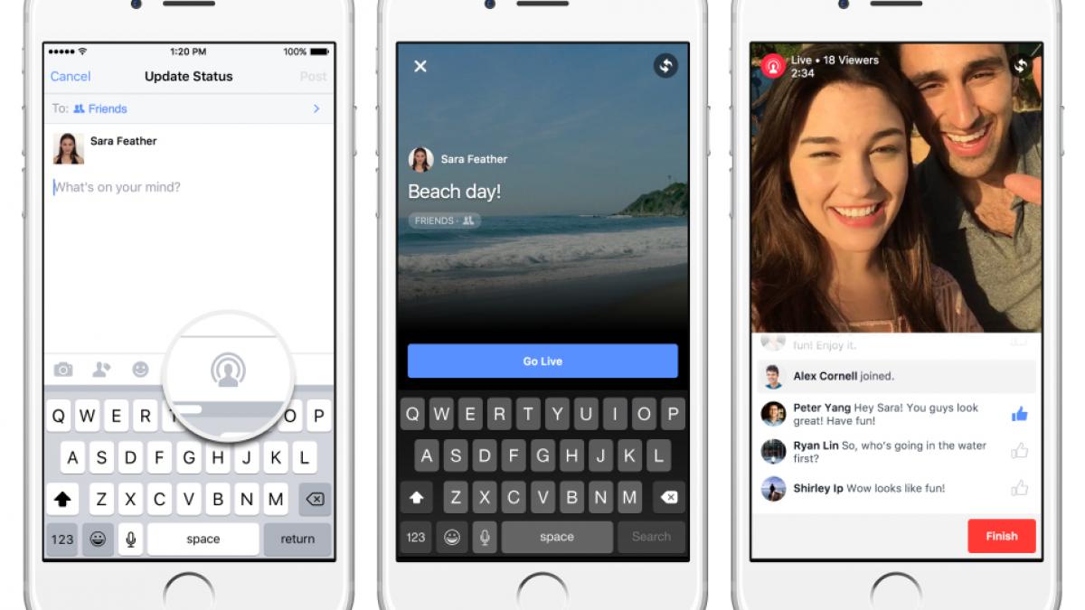 lansare istorica facuta de facebook ce a inceput sa apara in aplicatie