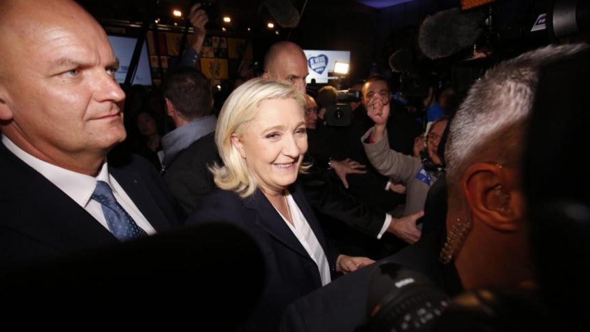 reactie marine le pen alegeri