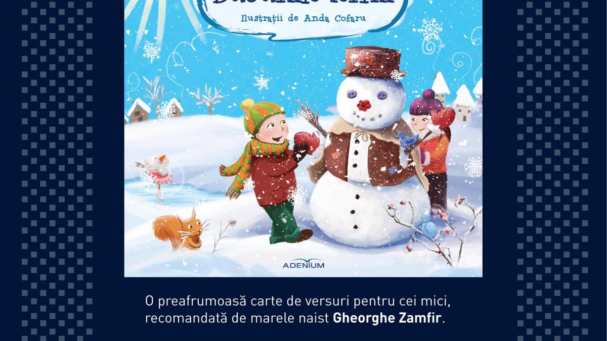 bucuriile iernii o carte de poezii recomandata de maestrul gheorghe zamfir vineri cu jurnalul