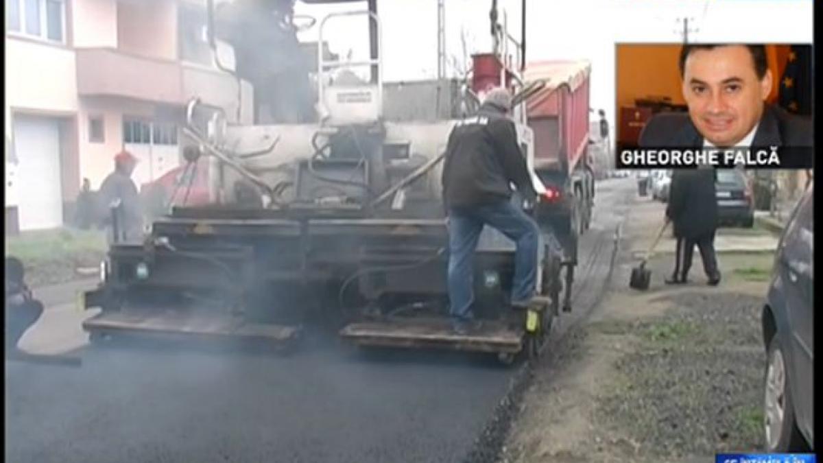 strazi asfaltate pe ploaie la arad ce spune primarul