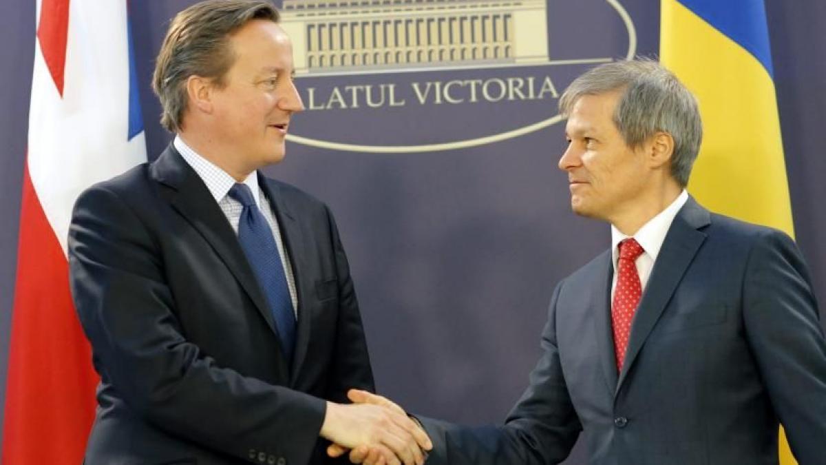 david cameron primit la palatul victoria de premierul dacian ciolos