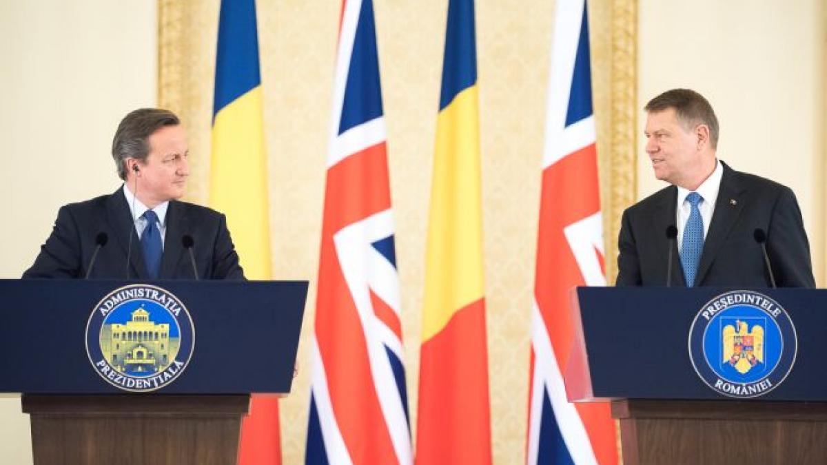 david cameron vizita romania