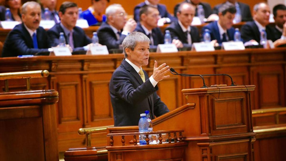 dacian ciolos mesaj pe tema bugetului explicatiile premierului