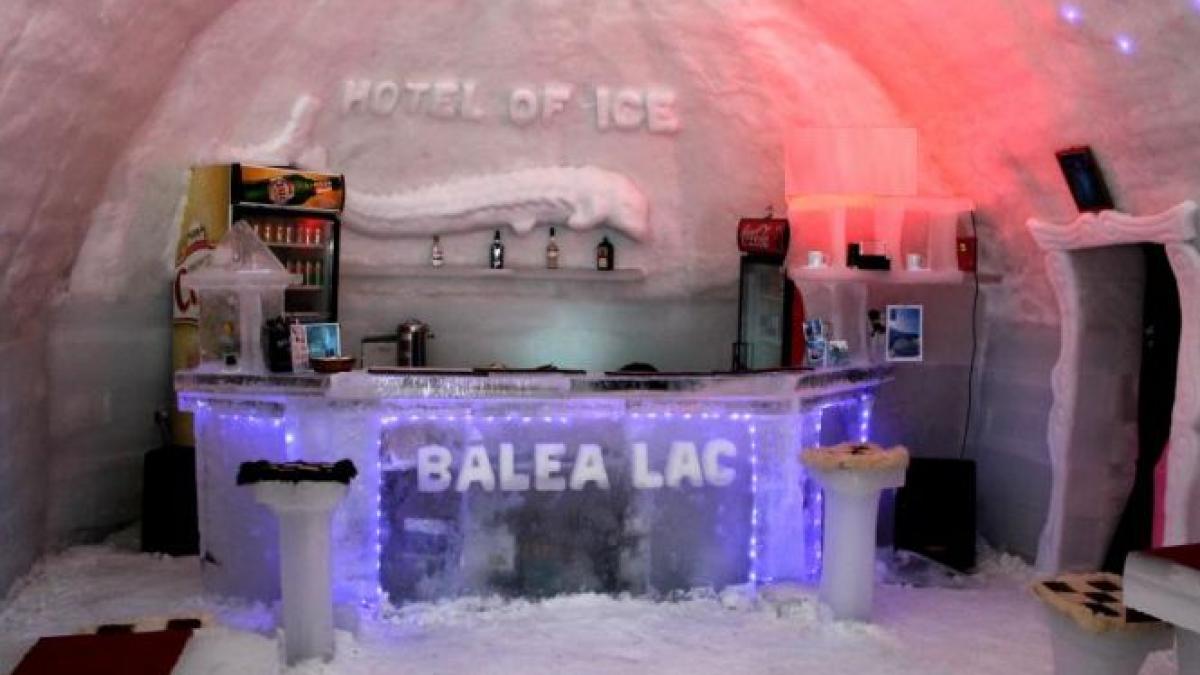 lucrari hotel de gheata balea lac