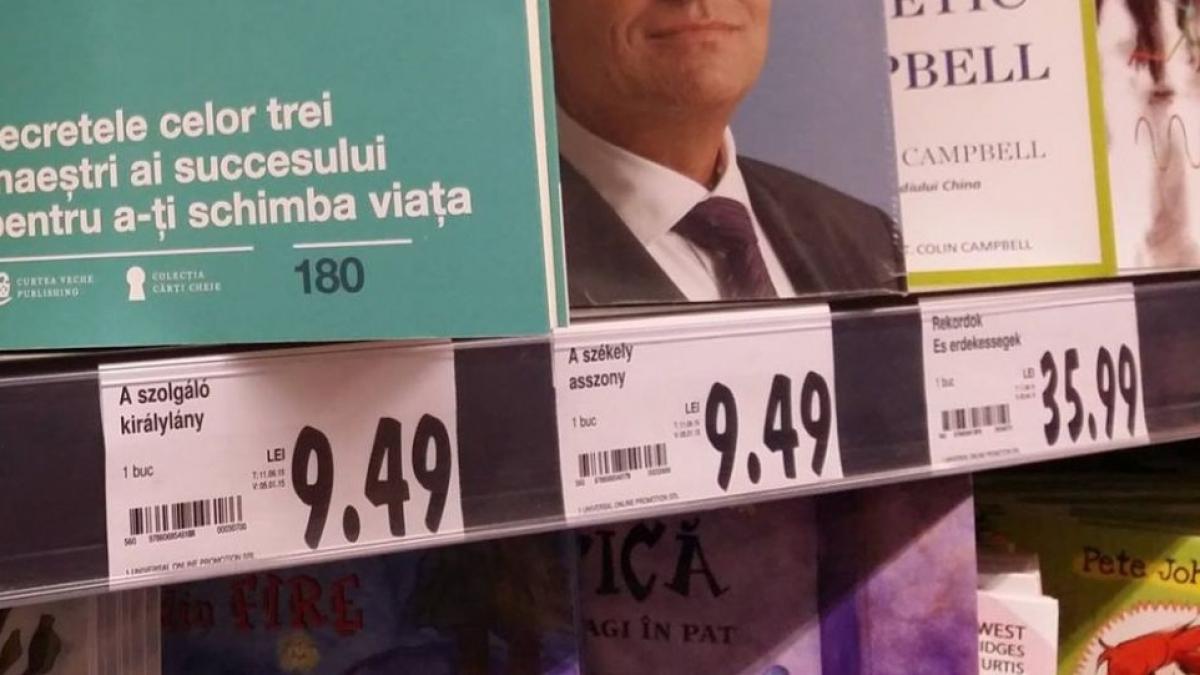 etichete doar in limba maghiara la targu secuiesc