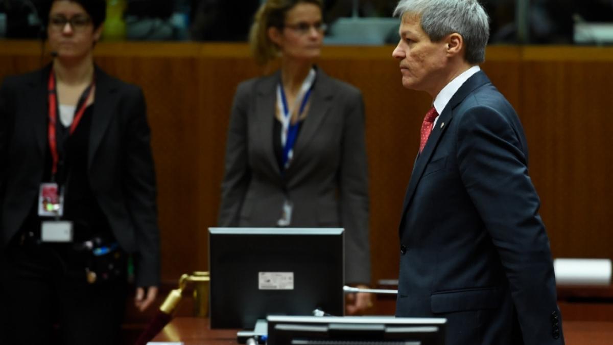 ciolos romania are intentia sa sprijine financiar republica moldova pe masura ce se fac reforme la