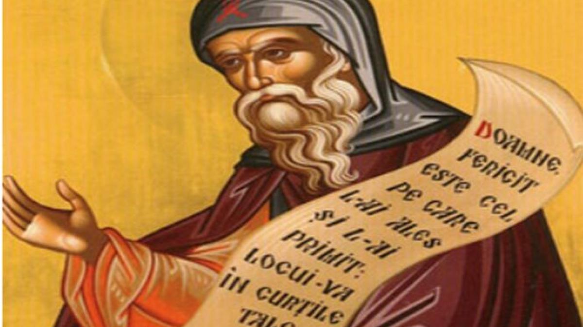 sarbatoare sfantul cuvios daniil sihastrul
