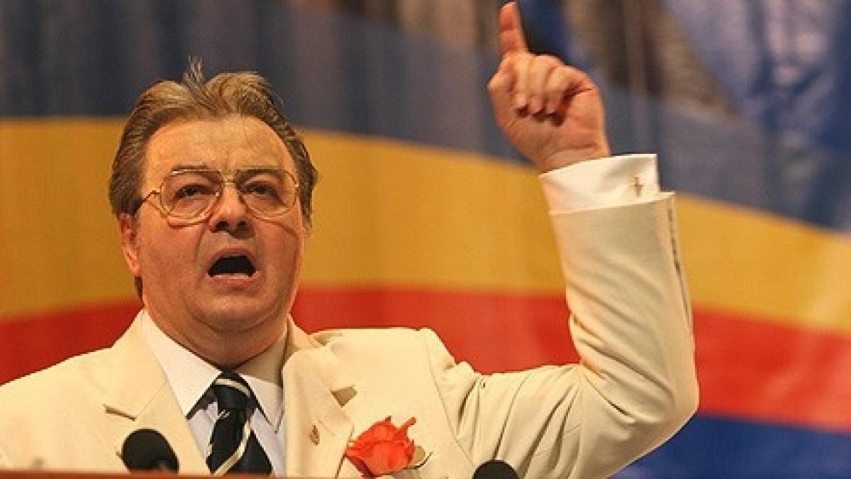 ce a aparut la mormantul lui corneliu vadim tudor cu doua zile inainte de craciun