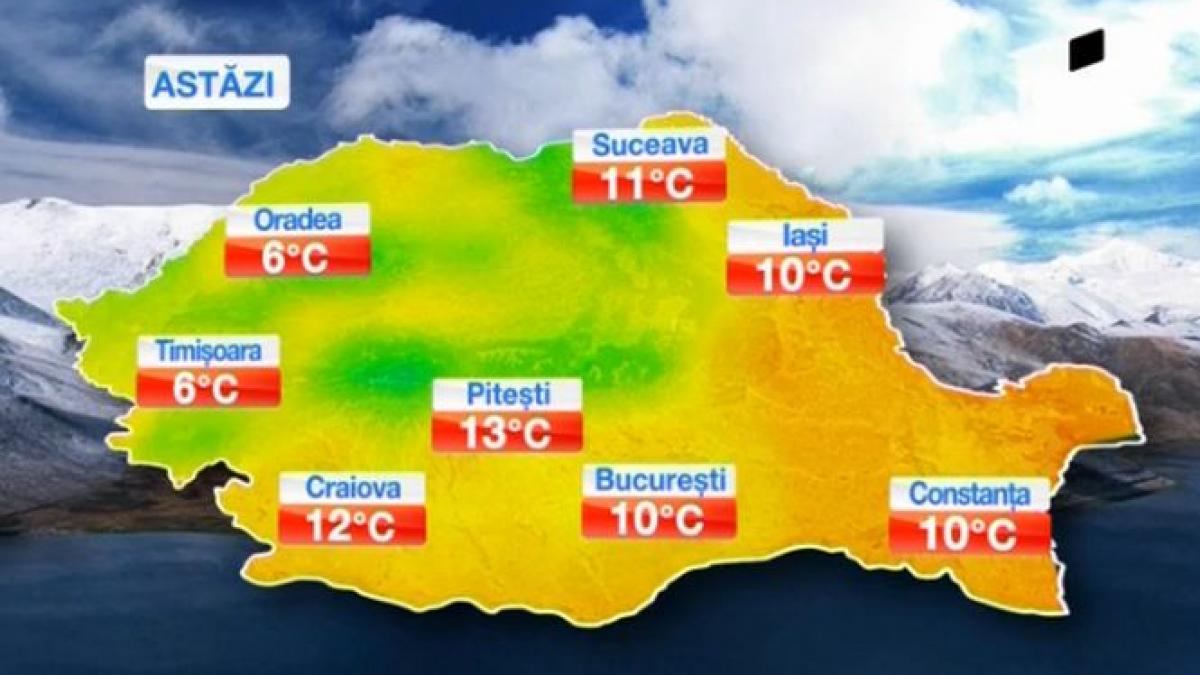iarna caldura vreme