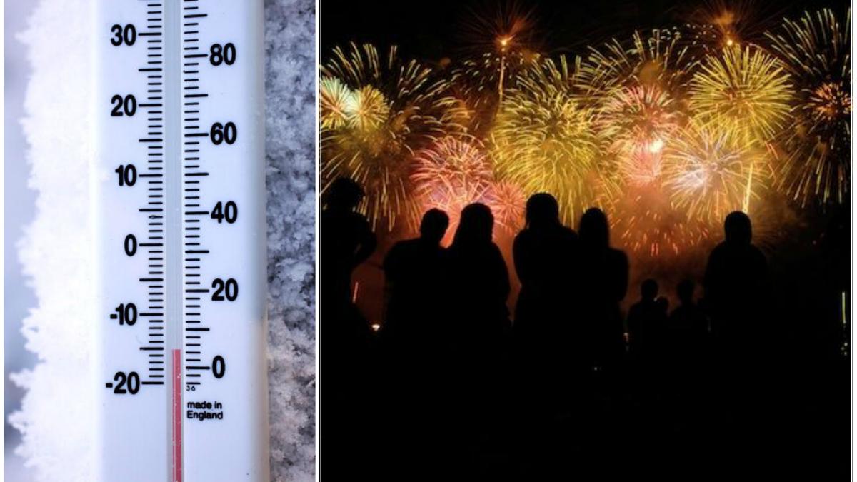 cat de frig va fi in noaptea de revelion