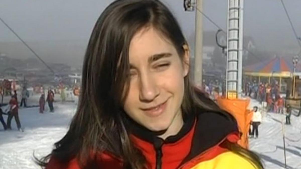 obstacolele pot fi invinse laura valeanu tanara care a participat la jocurile olimpice de iarna cu