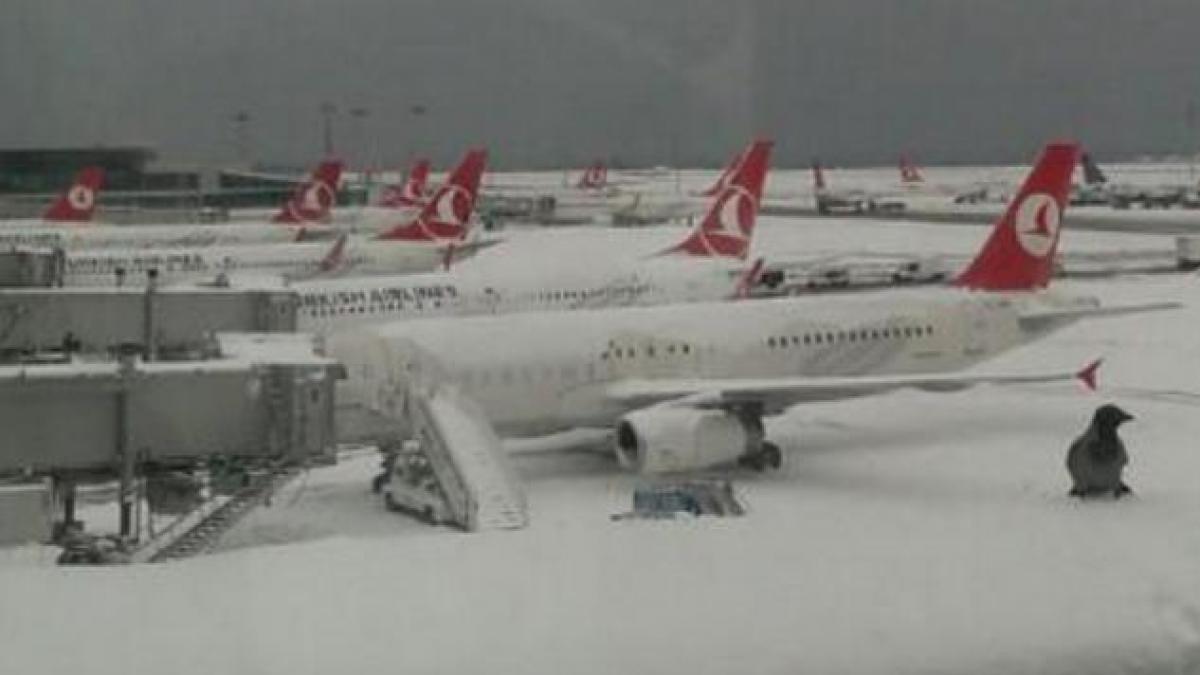 curse aeriene anulate din cauza vremii