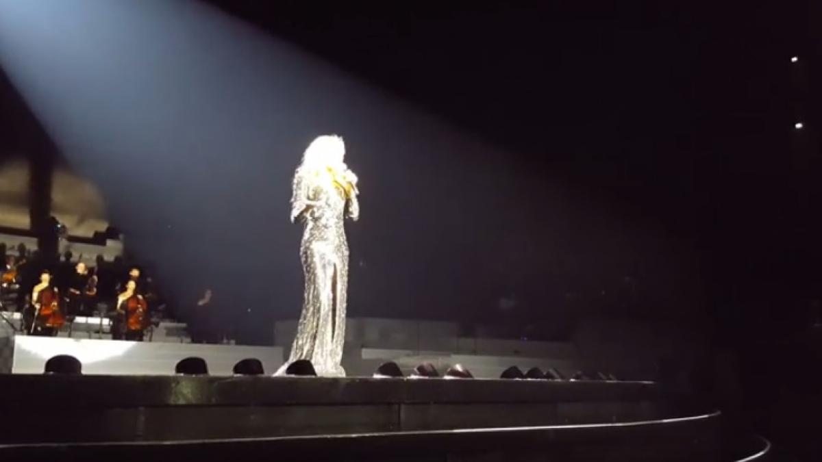 cum s a facut de ras celine dion in noaptea de anul nou