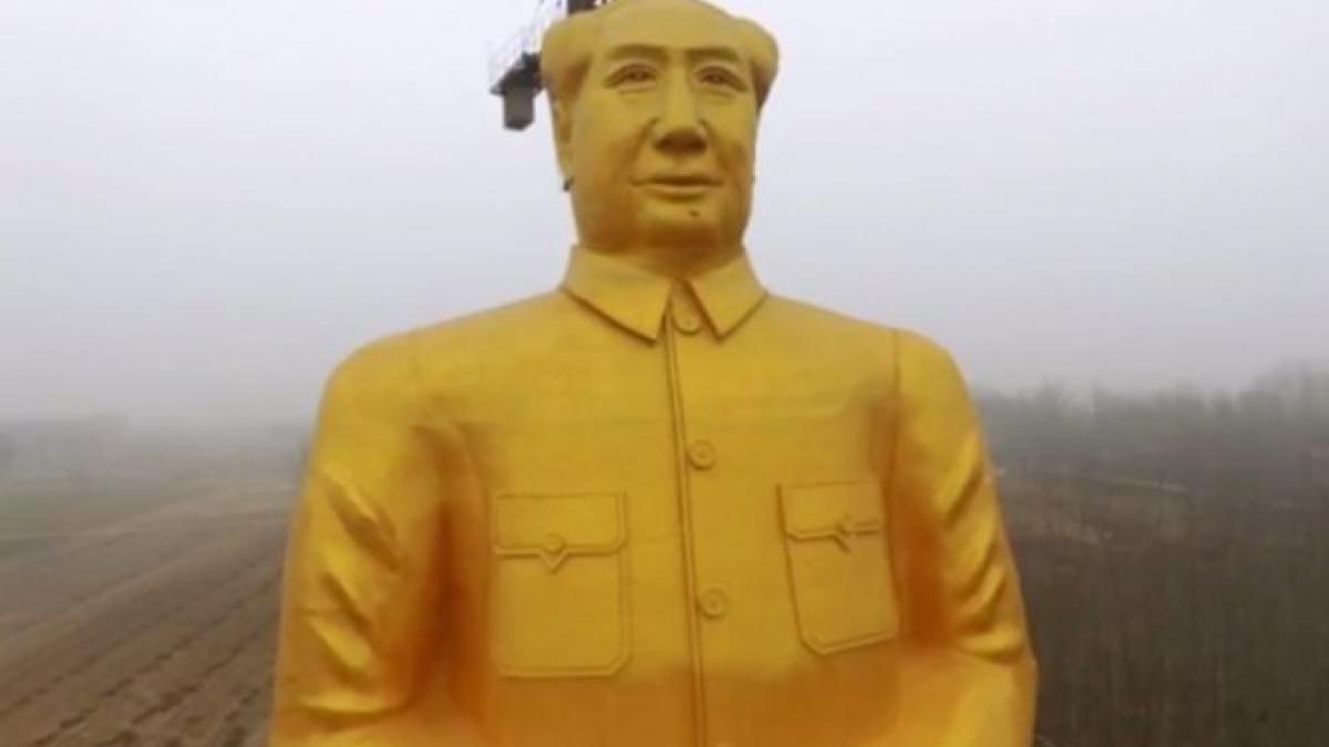statuie mao china
