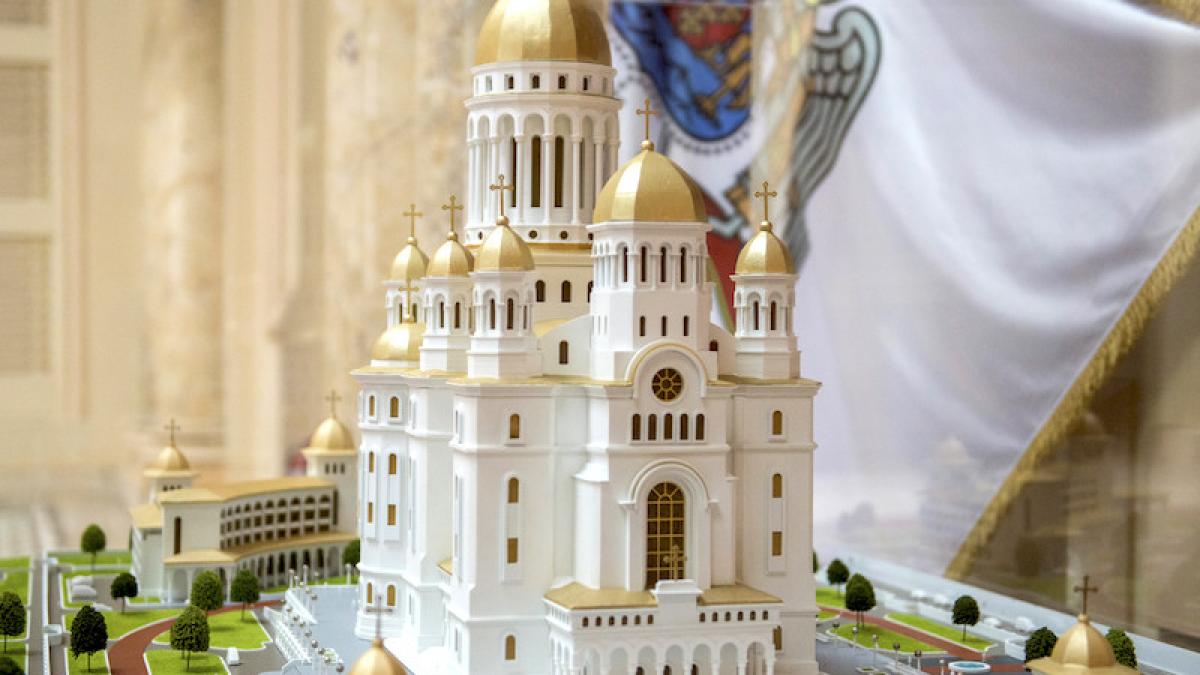 cum va arata catedrala mantuirii neamului la interior foto cu machetele publicate de bor