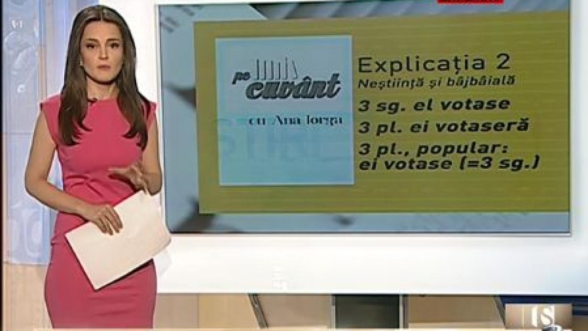 pe cuvant cu ana iorga