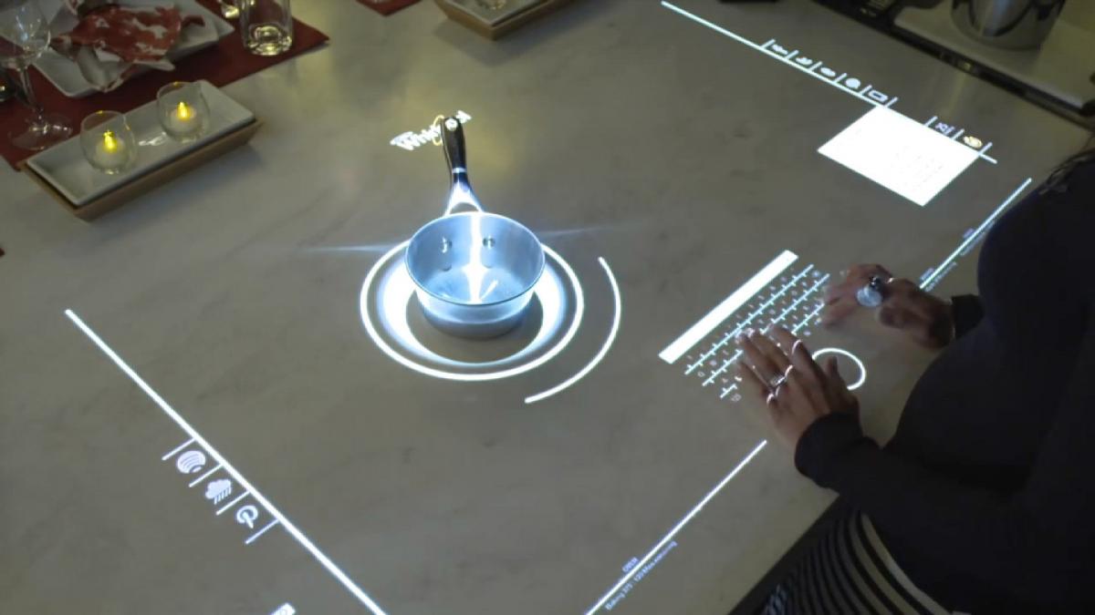 bucataria viitorului cum arata plita de gatit smart demna de sf