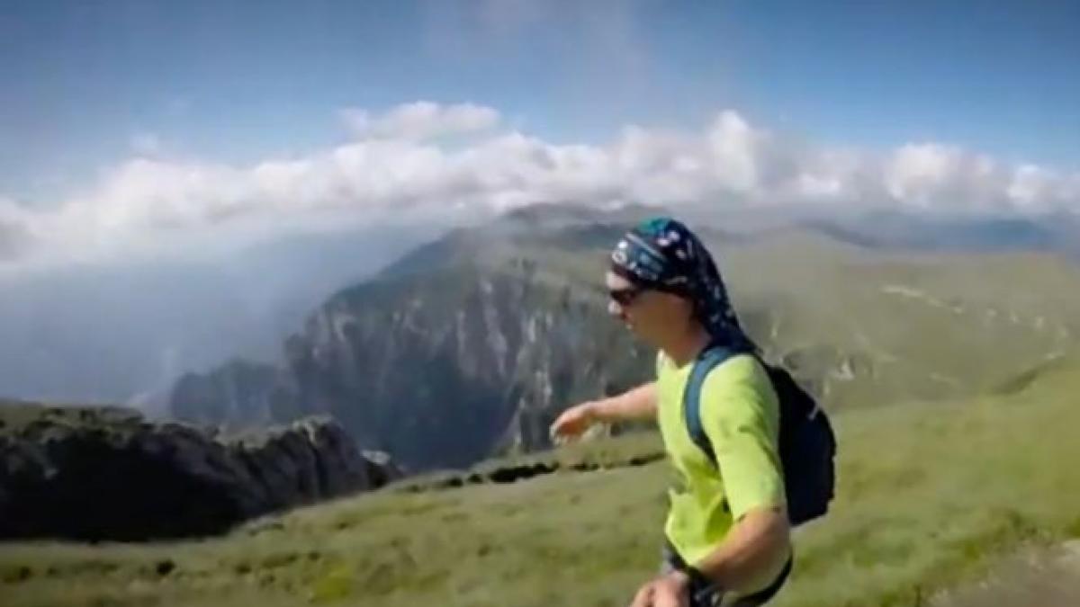 flaviu cernescu acrobatie crucea caraiman