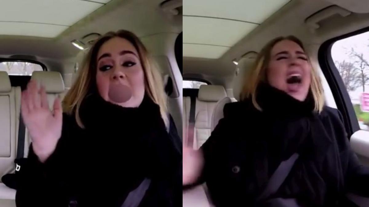 adele canta rap ca o profesionista