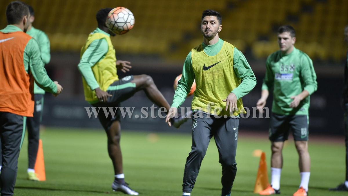 ciprian marica imagini de la primul antrenament la steaua