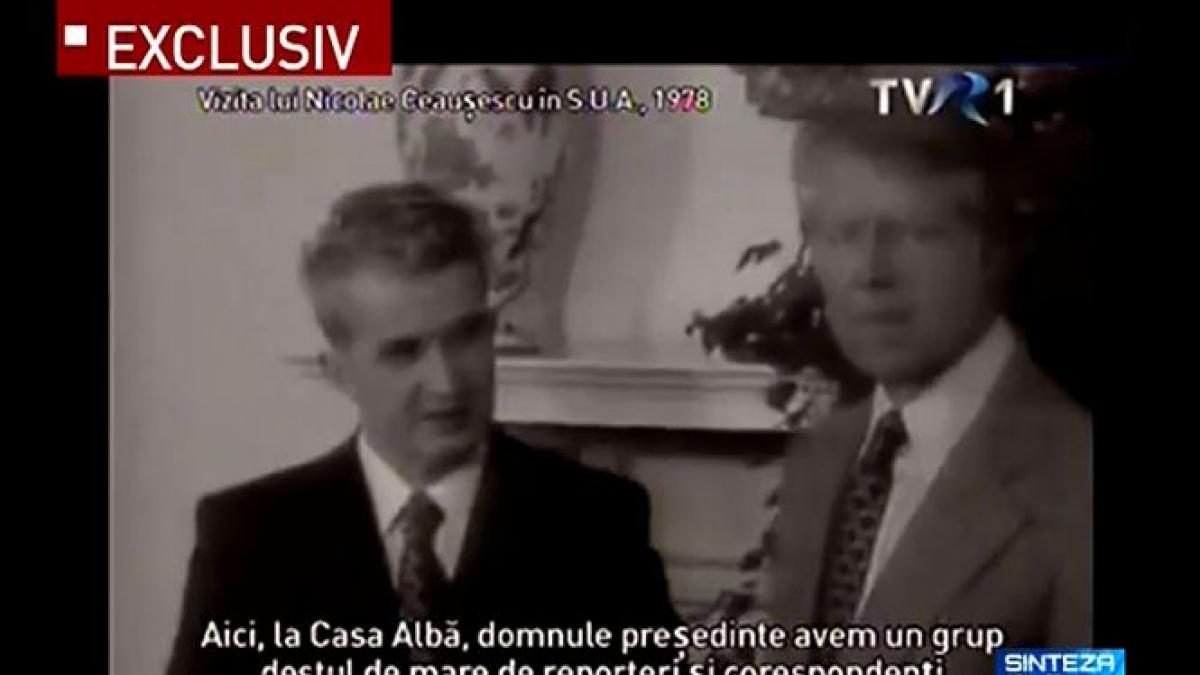 imagini ceausescu jimmy carter