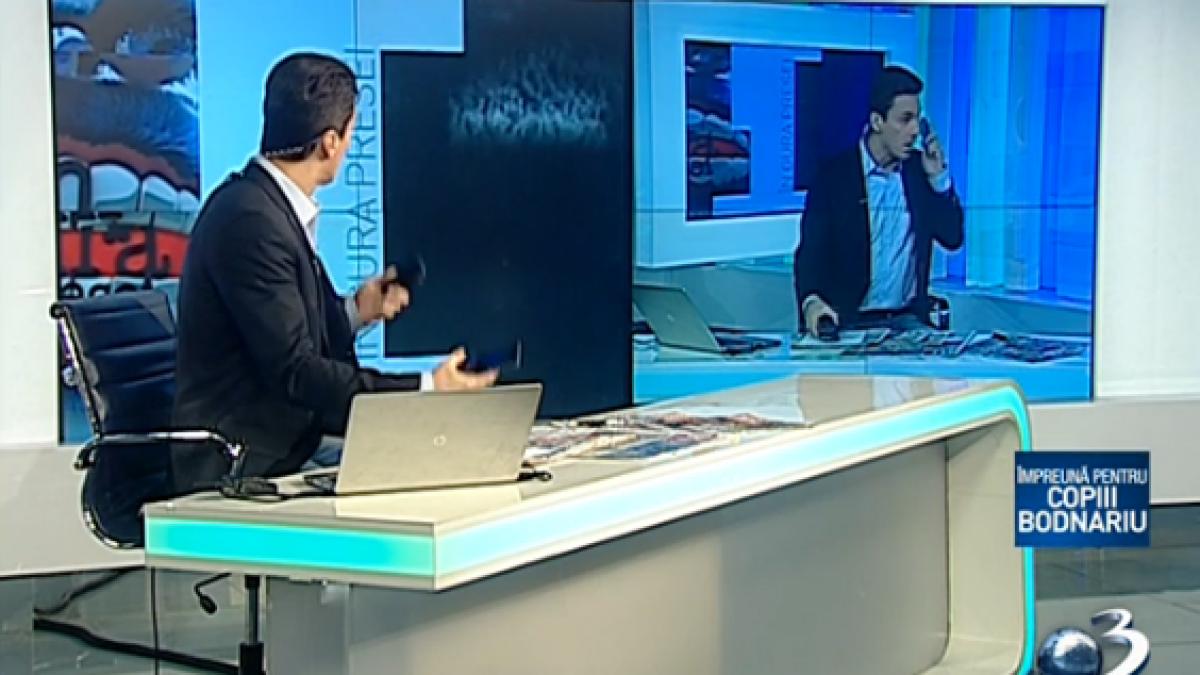 mircea badea apel surpriza in emisiune de la mircea badea