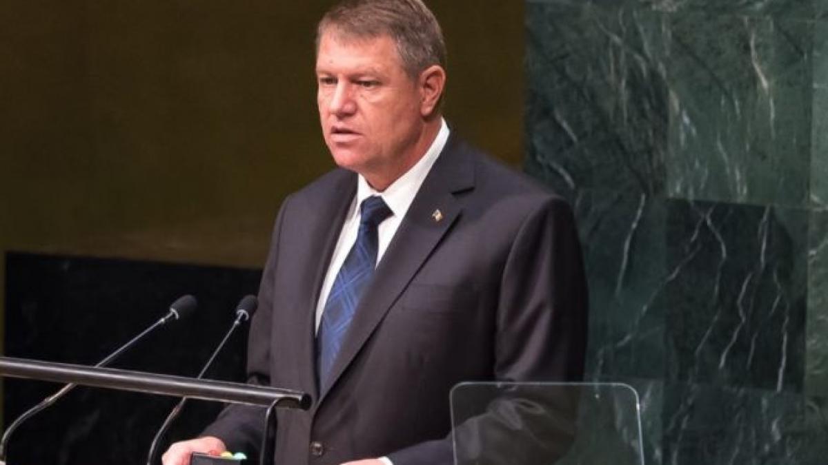 mesajul transmis vineri de presedintele klaus iohannis