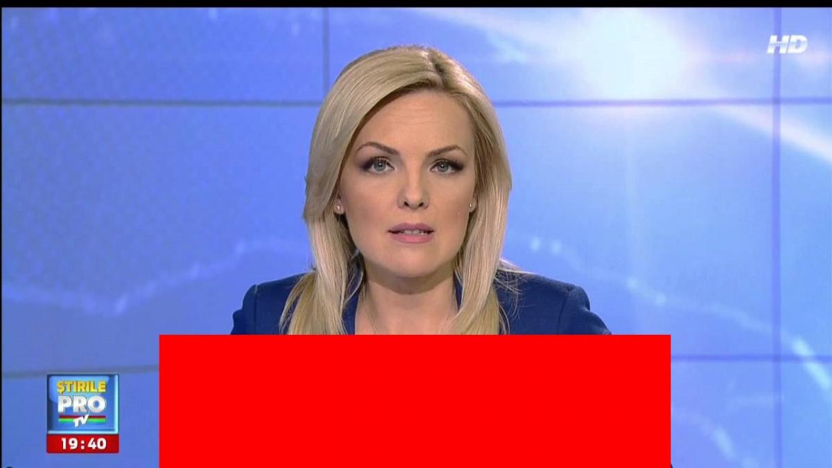 gafa majora a celor de la pro tv cum a aparut o prezentatoare pe post