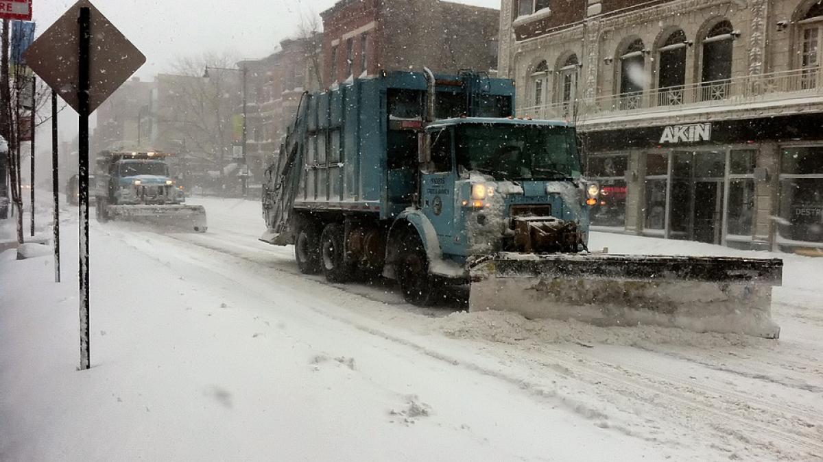 new york paralizat zapada