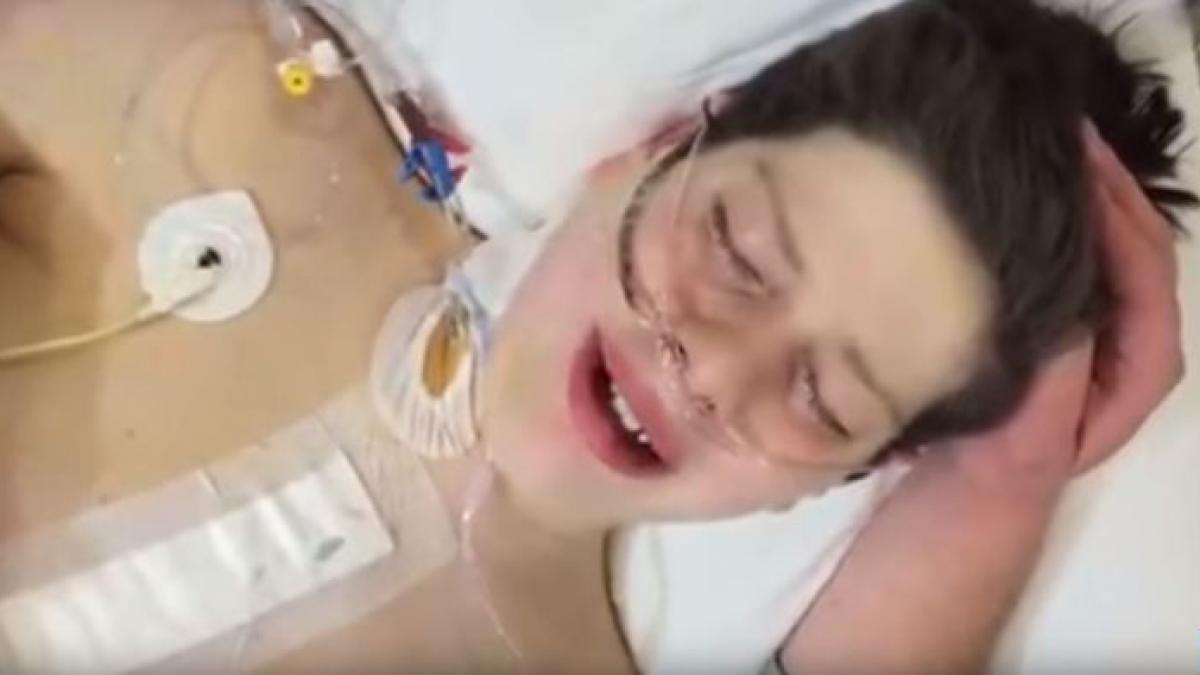 primele cuvinte rostite de un baiat dupa ce a fost supus unui transplant de inima oamenii au fost