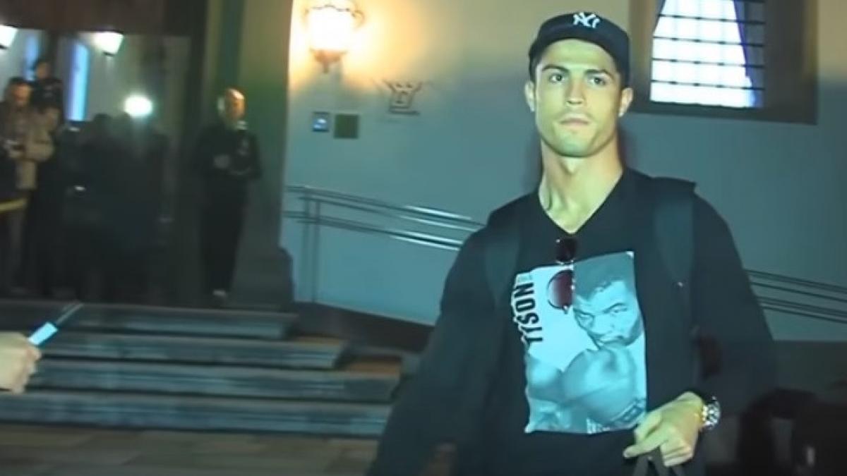 reactia lui cristiano ronaldo la ba cristi