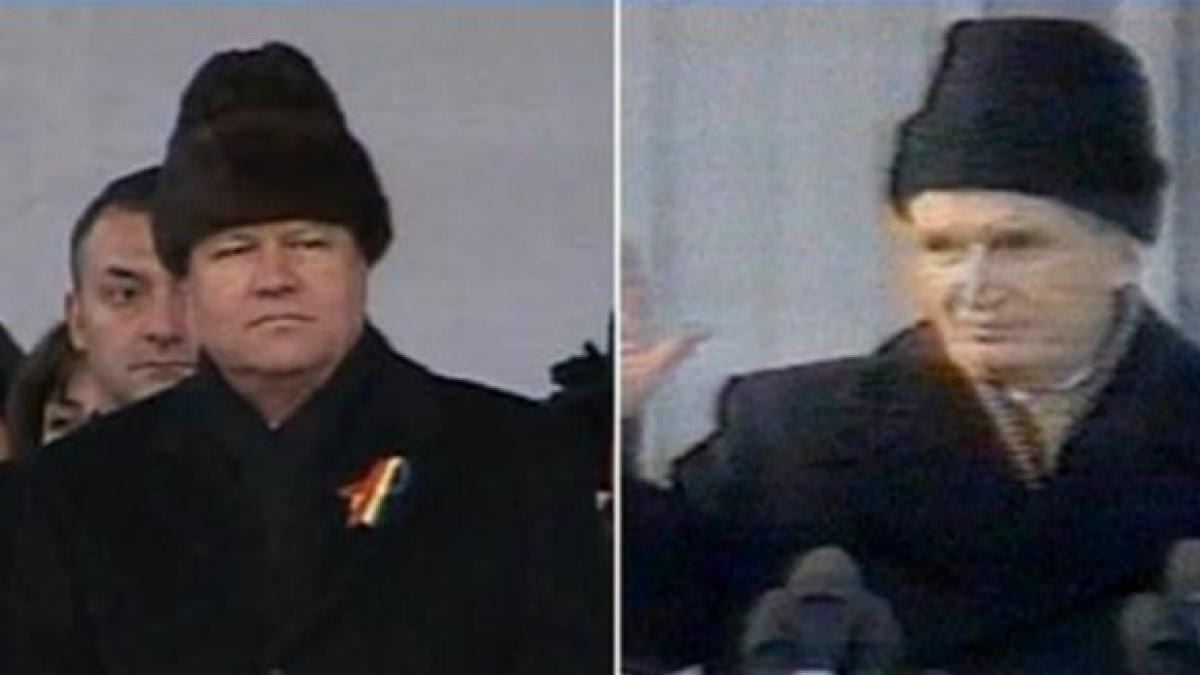 deziluzia optica ceausescu klaus iohannis