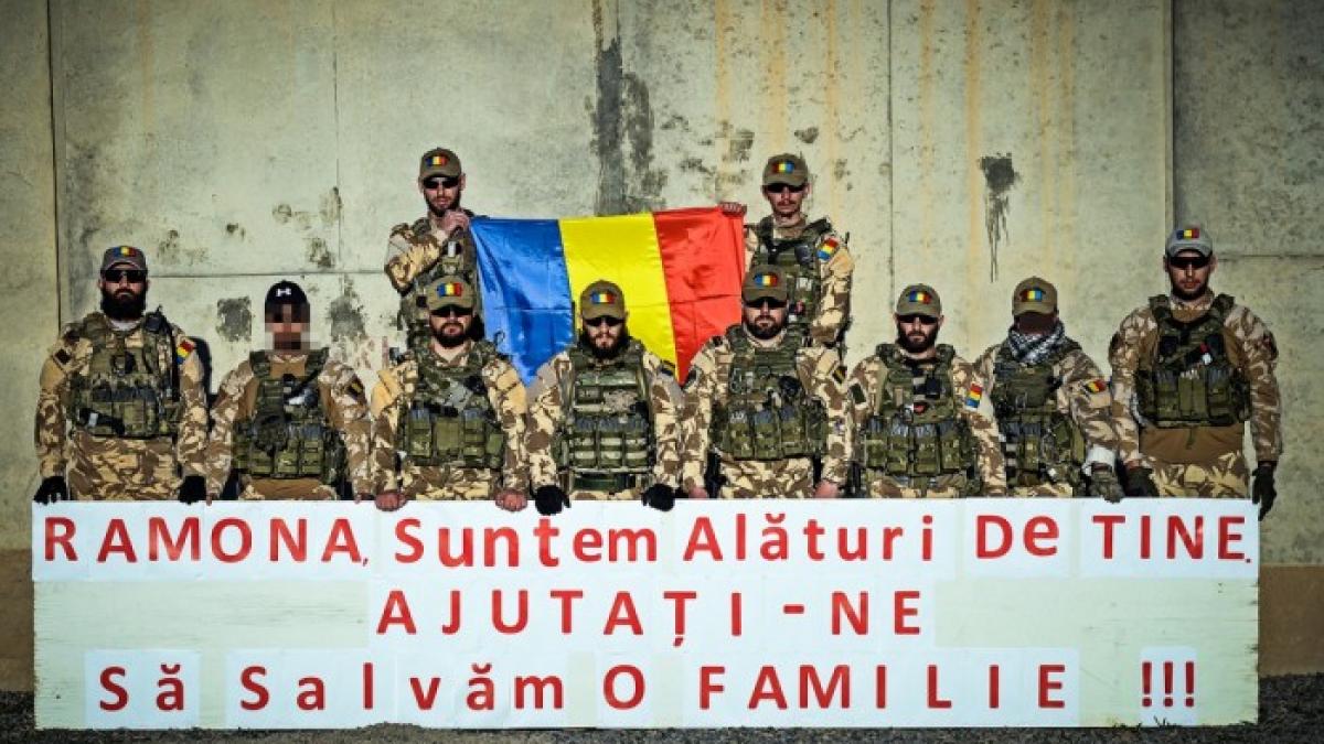 gestul minunat al unor militari romani din afganistan pentru o tanara