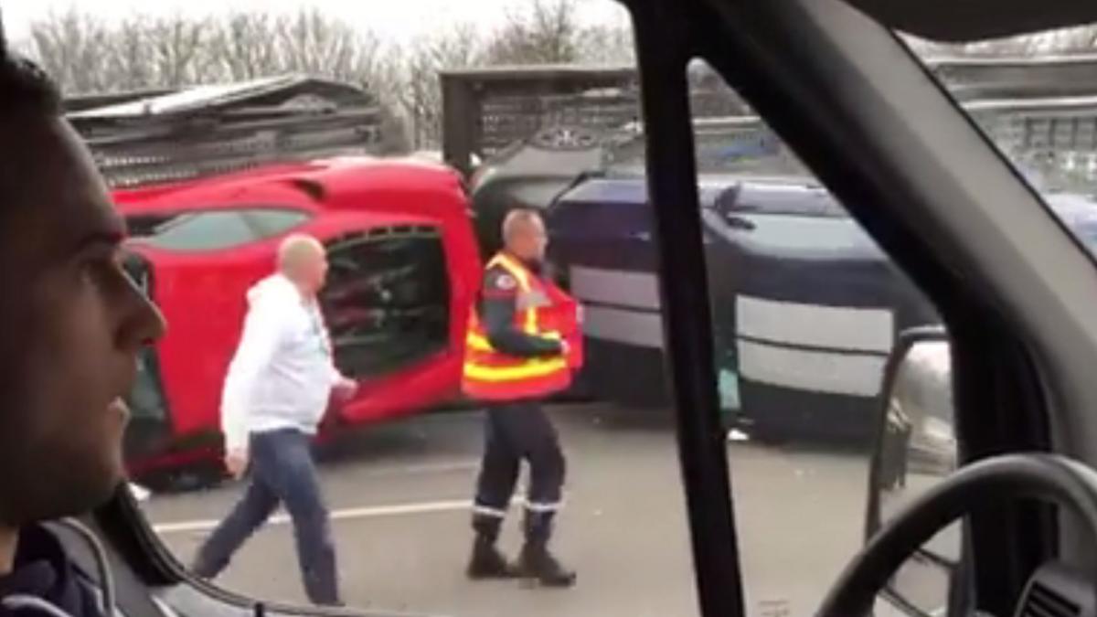 accident de milioane de euro noua supermasini au fost distruse