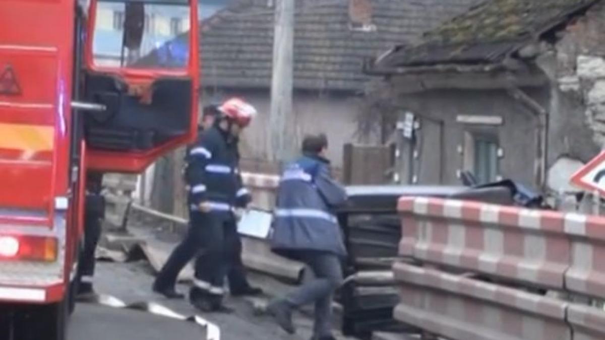 a scapat bolidul de sub control si a facut prapad